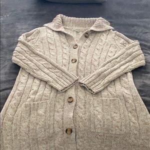 Chunky knit cardigan